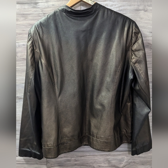 Sanjay leather inspired jacket - Size 16 - Picture 5 of 8